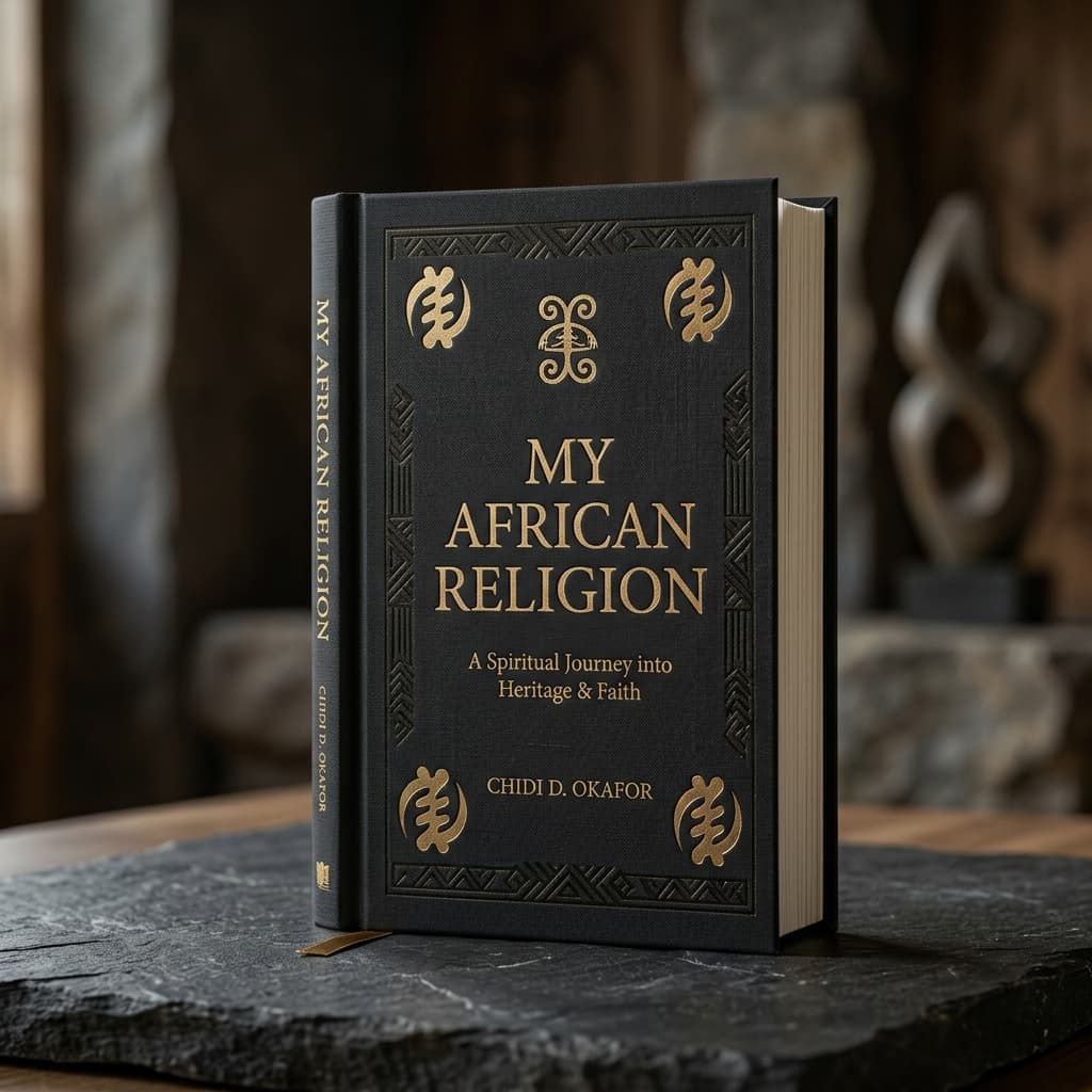 My African Religion Book Mockup